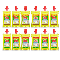 Elbow Grease Concentrated Floor Cleaner Lemon Fresh for Tiles 1L - Pack of 12