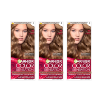 Garnier Color Sensation Blonde Hair Dye Permanent Delicate Opal Blonde - Pack of 3