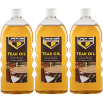 Bartoline Teak Oil Wood Protector Nourishing Treatment 500ML