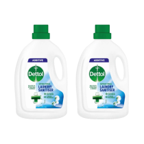 Dettol Antibacterial Laundry Sanitiser Fresh Cotton 3L - Pack of 2