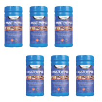Bond It Decorators Range Multi Use Wipes For Trade Use 100 Wipes - Pack of 6