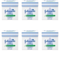 Johnson Cotton Buds 200 - Pack of 6