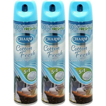 Charm Cotton Fresh Room Fragrance Spray 240ml 
