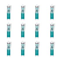 Bond It Caulk-Mate White Decorators Sealant Caulk 310ml - Pack of 12