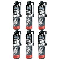 Car-Pride Quick Fix Tyre Repair Spray 300ml - Pack of 6