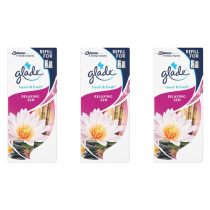 Glade Touch & Fresh Refill Relaxing Zen Air Freshener 10ml - Pack of 3