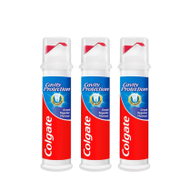 Colgate Fluoride with Calcium Toothpaste Cavity Protection Pump 100ml
