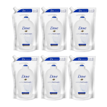 Dove Caring Liquid Hand Wash Refill 500ml pouch on white background

