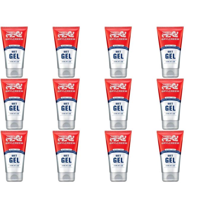 Brylcreem Original Mens Wet Look Gel 150ml - Pack of 6