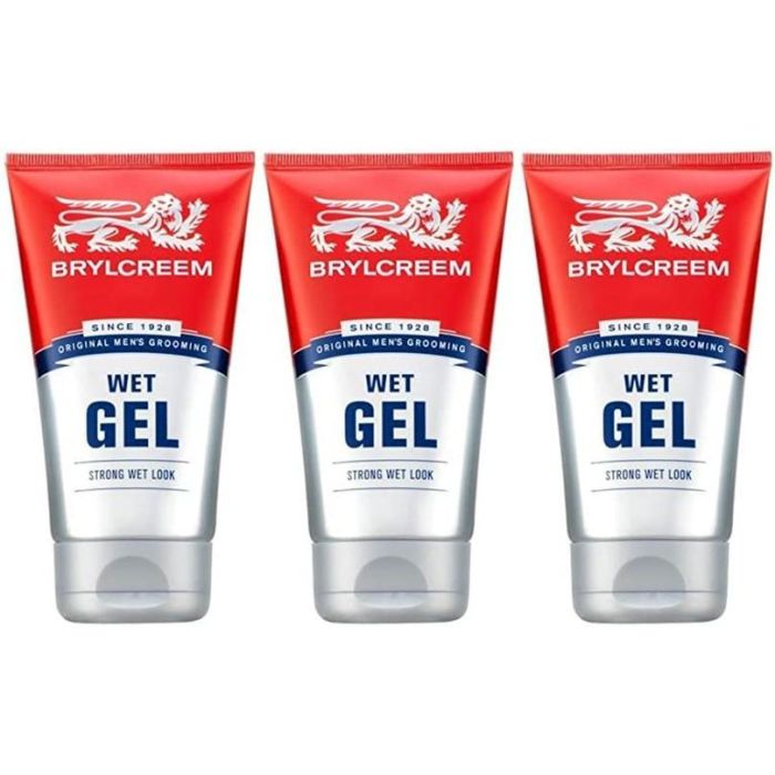 Brylcreem Original Mens Wet Look Gel 150ml - Pack of 3