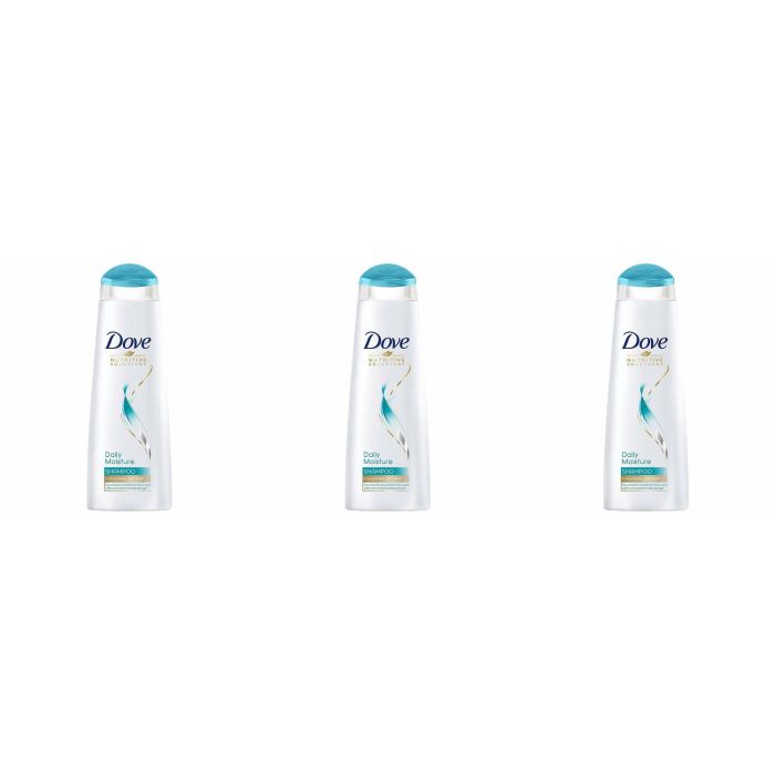 Dove Daily Moisture Shampoo 250ml - Pack of 3
