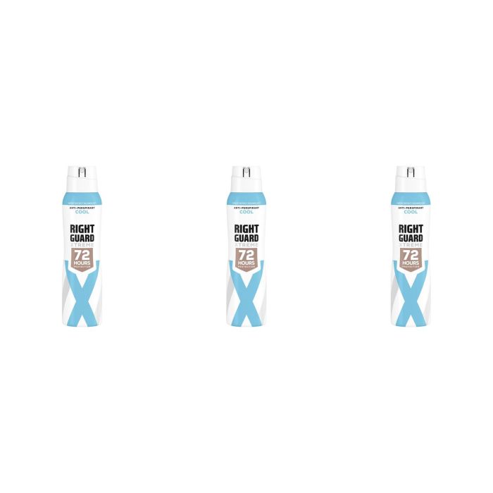 Right Guard Women Xtreme Cool Anti-Perspirant Deodorant 150ML - Pack of 3