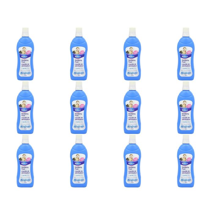 Milton Sterilising Fluid 1 Litre - Pack of 12
