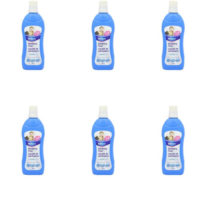 Milton Sterilising Fluid 1 Litre - Pack of 6