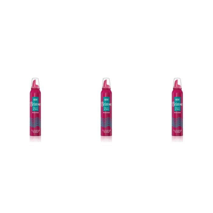 Bristows Volume & Body Mousse 200ml - Pack of 3