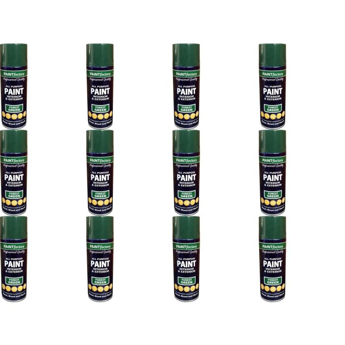 Paint Factory All Purpose Forest Green 400ml - Pack of 12