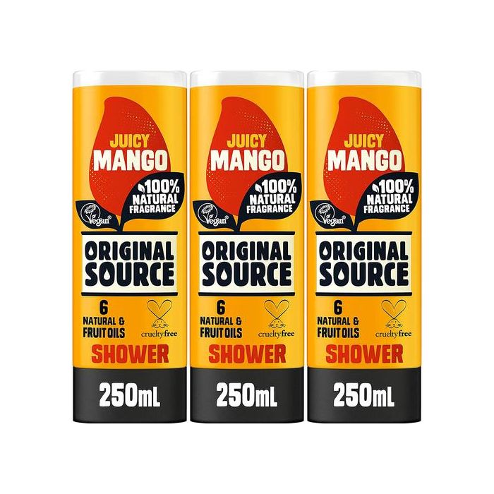 Original Source Mango Shower Gel 250ml - Pack of 3