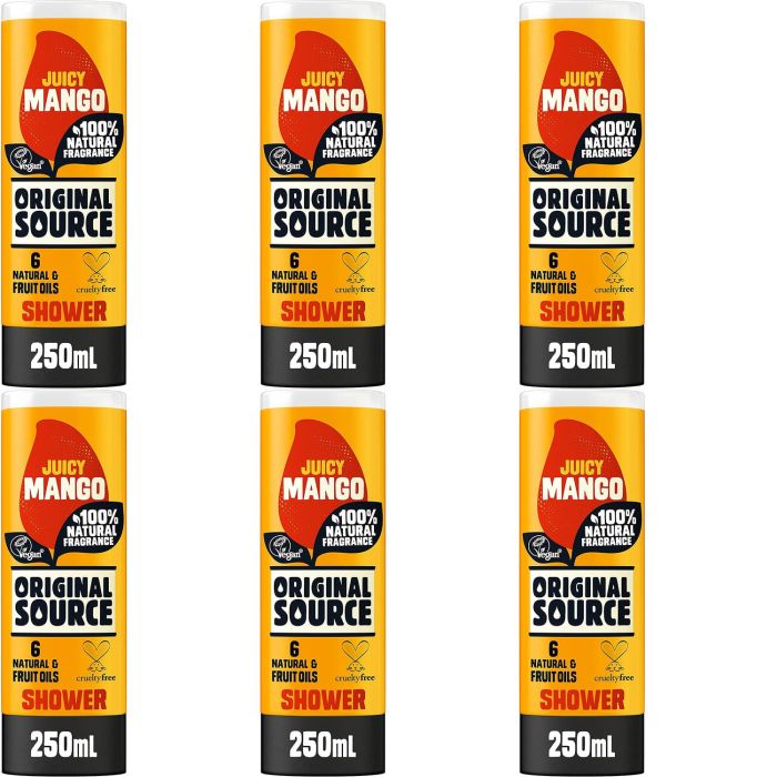 Original Source Mango Shower Gel 250ml - Pack of 6