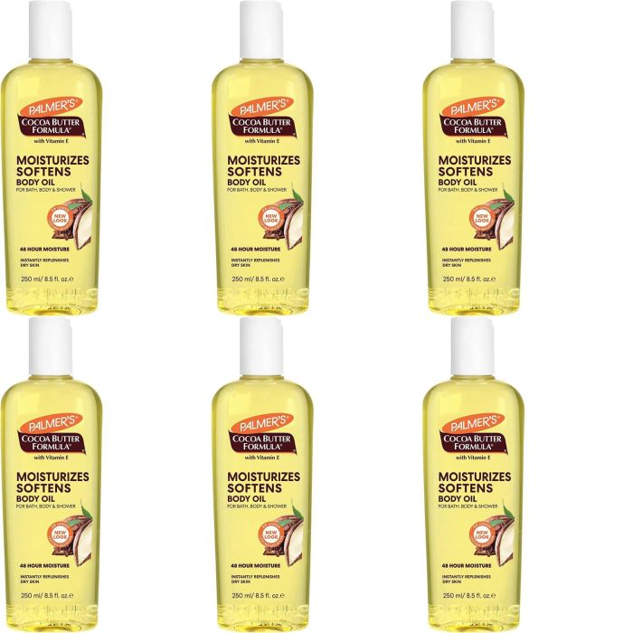 Palmers Moisturizing Softens Body Oil - Pack of 6
