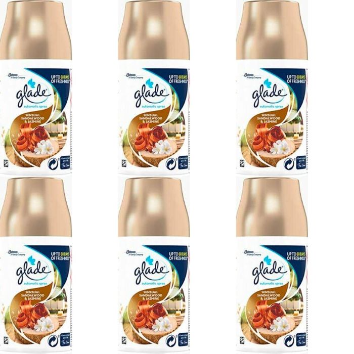 Glade Automatic Spray Air Freshener Refill Sandalwood and Jasmine 269ml can

