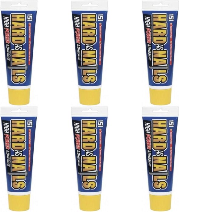 Hard As Nails Interior 180ml Blue Tube - Pack of 6