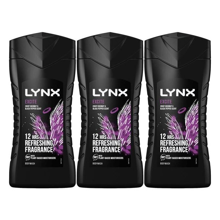 Lynx Excite Shower Gel 250ML