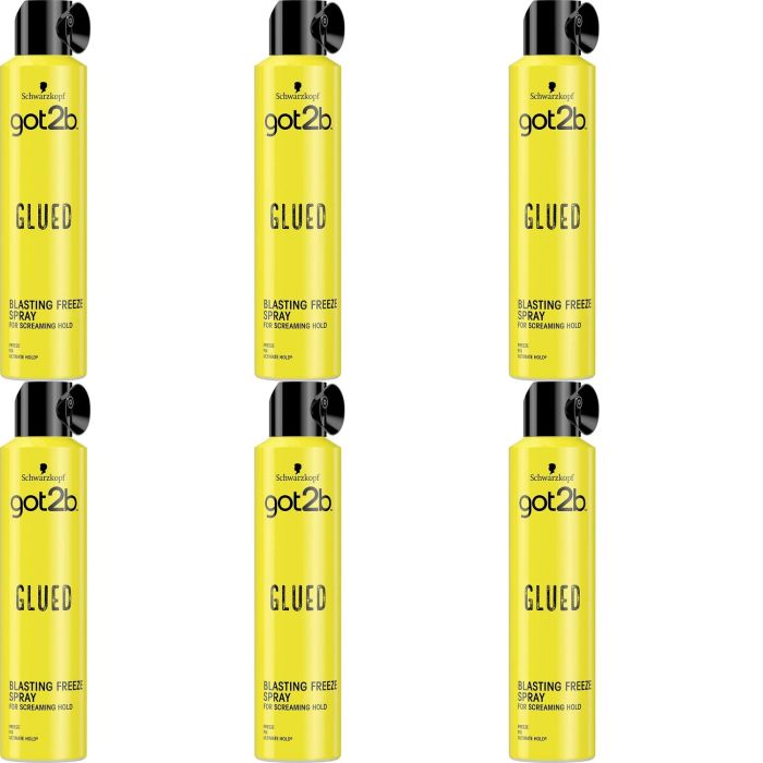 Schwarzkopf GOT2B Blasting Freeze Spray 300ml - Pack of 6