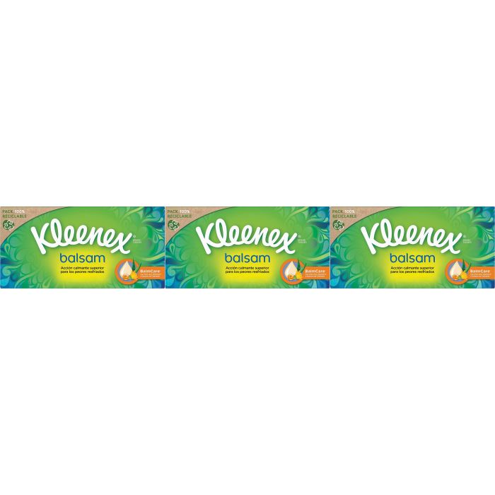 Kleenex Balsam Protective Balm Facial Tissues 64's