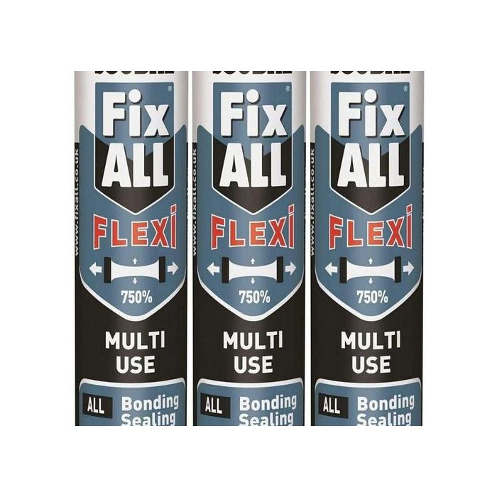 Soudal Fix ALL Flexi White 290ml (106036) - Pack of 3