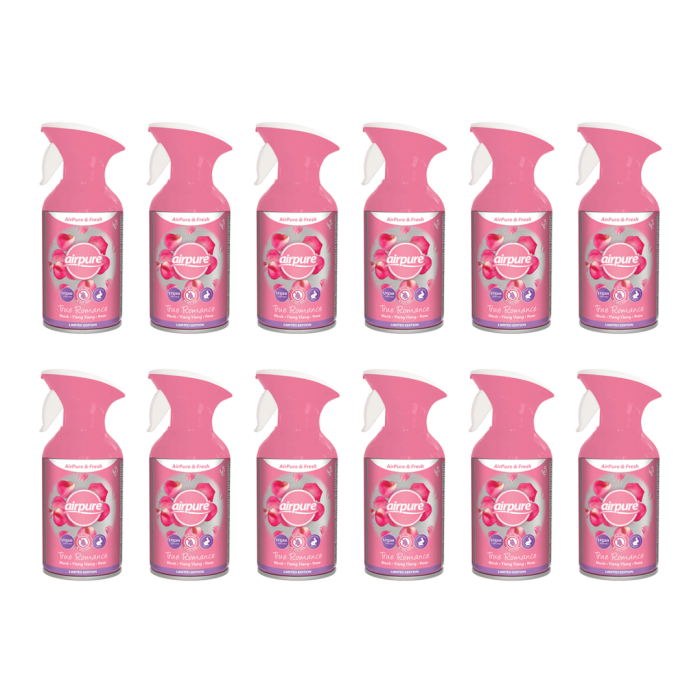 Airpure Air Freshener True Romance 250ml - Pack of 12