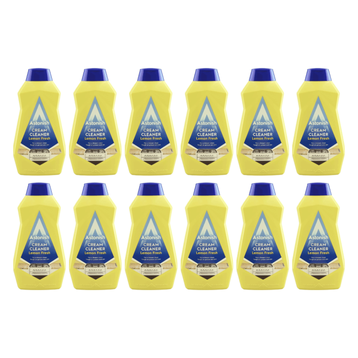 Astonish Cream Cleaner Lemon Fresh 500ml - Pack of 12