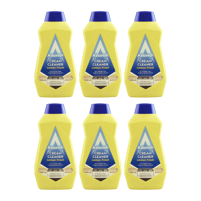 Astonish Cream Cleaner Lemon Fresh 500ml - Pack of 6