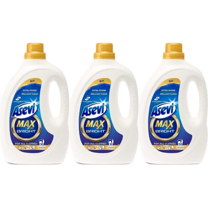 Asevi Max Bright Hypoallergenic Laundry Detergent Liquid 2500ml