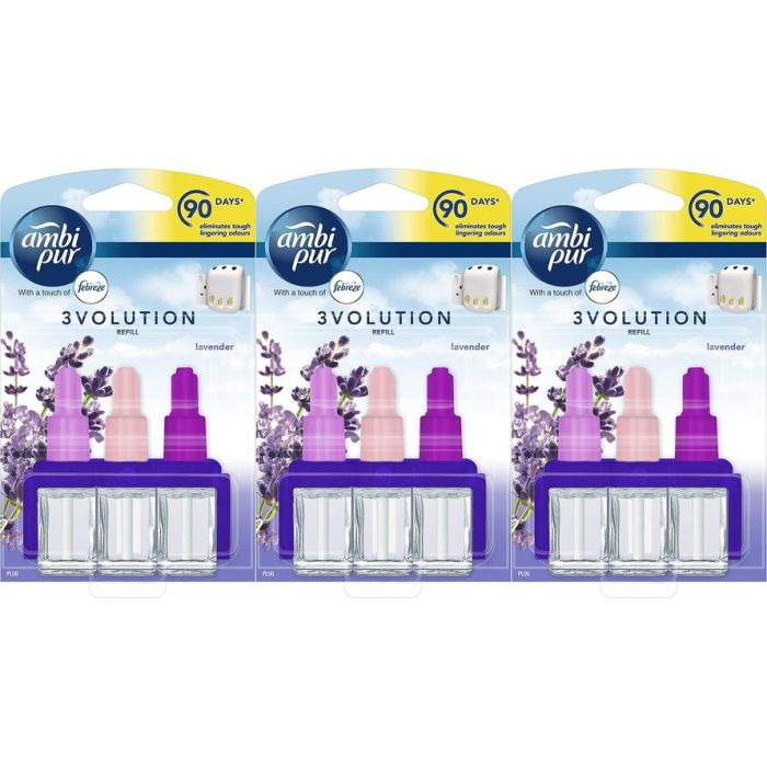 Ambi Pur Febreze 3Volution Plug In Refill Lavender 20ml