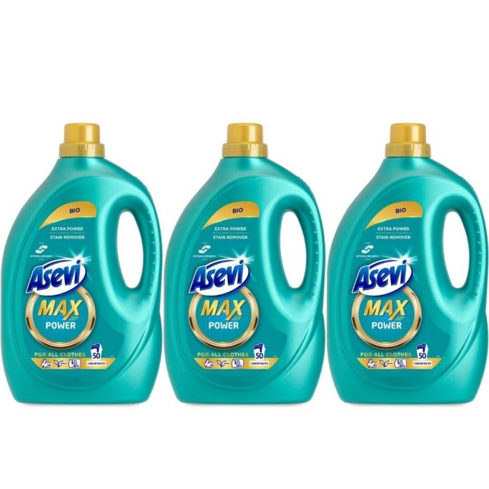 Asevi Max Laundry Liquid Detergent Power 50 Washes 2500ML