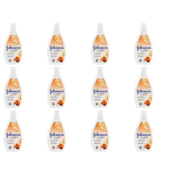 Johnsons Vita Rich Oil Infusion Argan Oil and Shea Butter 400ml - Pack of 12