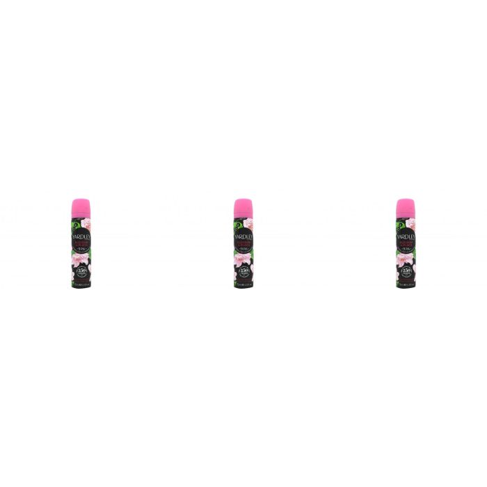 Yardley Blossom & Peach Body Fragrance 75ml - Pack of 3