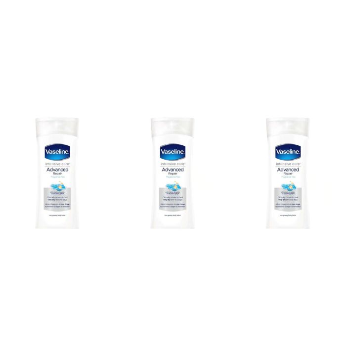 Vaseline Intensive Care Advanced Repair Lotion 400ml - Pack of 3