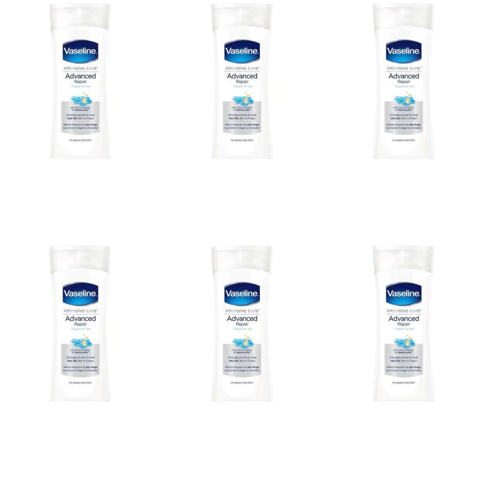 Vaseline Intensive Care Advanced Repair Lotion 400ml - Pack of 6