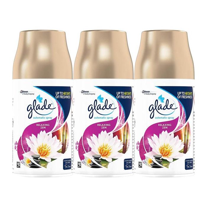 Glade Automatic Relaxing Zen Room Fragrance Refill Spray 269ml can
