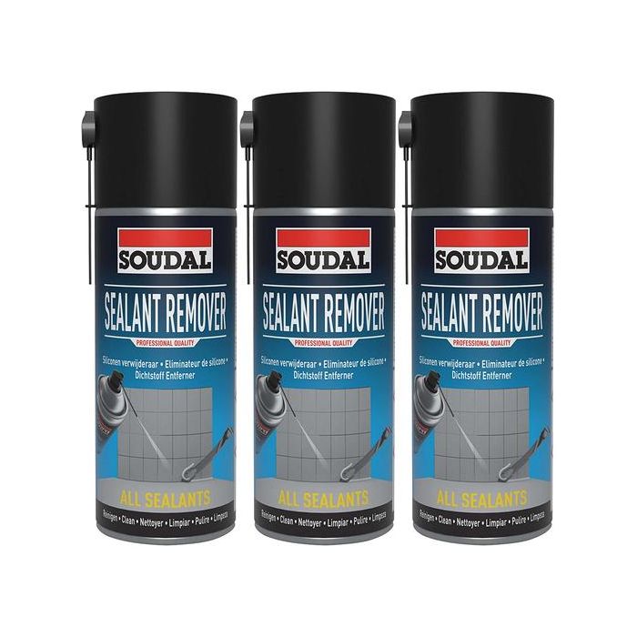 Soudal Sealant Remover 400ml - Pack of 3