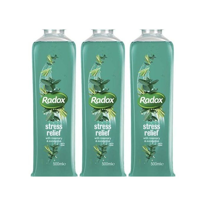 Radox Herbal Bath Stress Relief 500ml - Pack of 3
