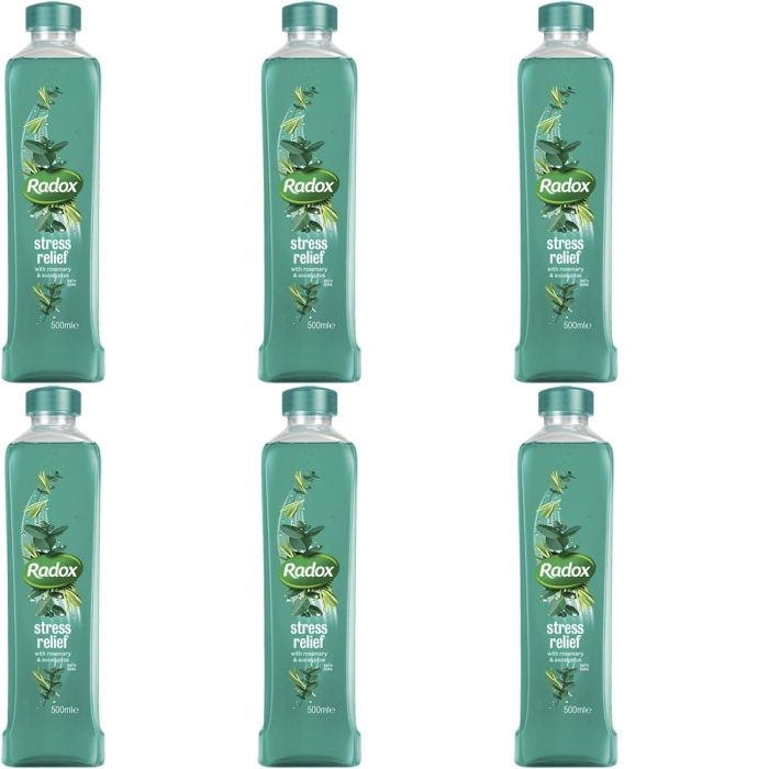 Radox Herbal Bath Stress Relief 500ml - Pack of 6