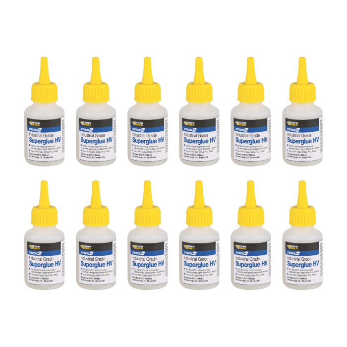 Everbuild Stick 2 Superglue High Viscosity 50g - Pack of 12