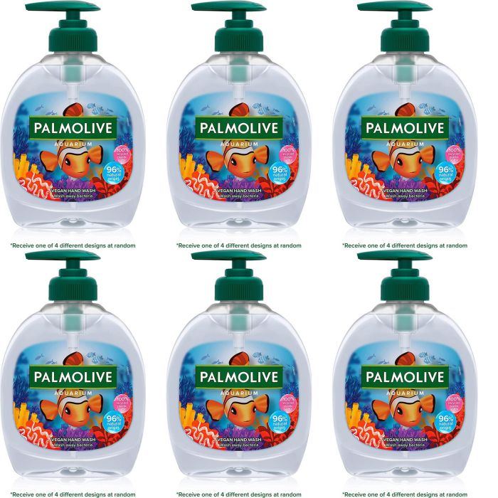 Palmolive Aquarium Liquid Handwash 300ml - Pack of 6