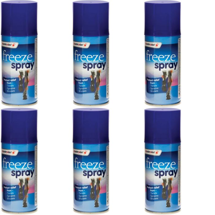 Masterplast Freeze Sprays 150ml - Pack of 6