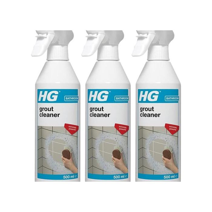 HG Grout Cleaner Spray 500ml - Pack of 3