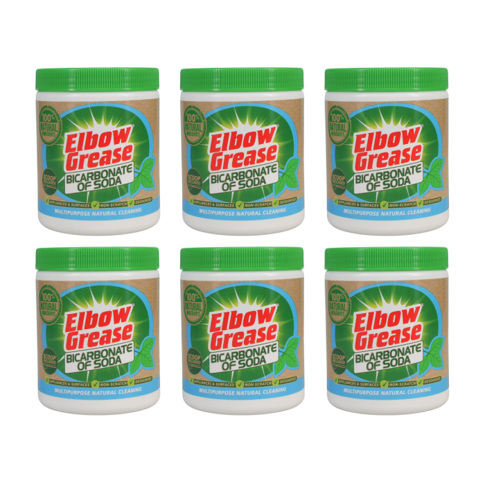 Elbow Grease Bicarbonate Of Soda 500G - Pack of 6