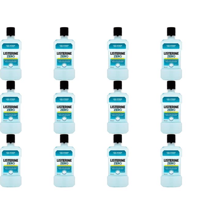 Listerine Zero Mild Mint 500ml - Pack of 12