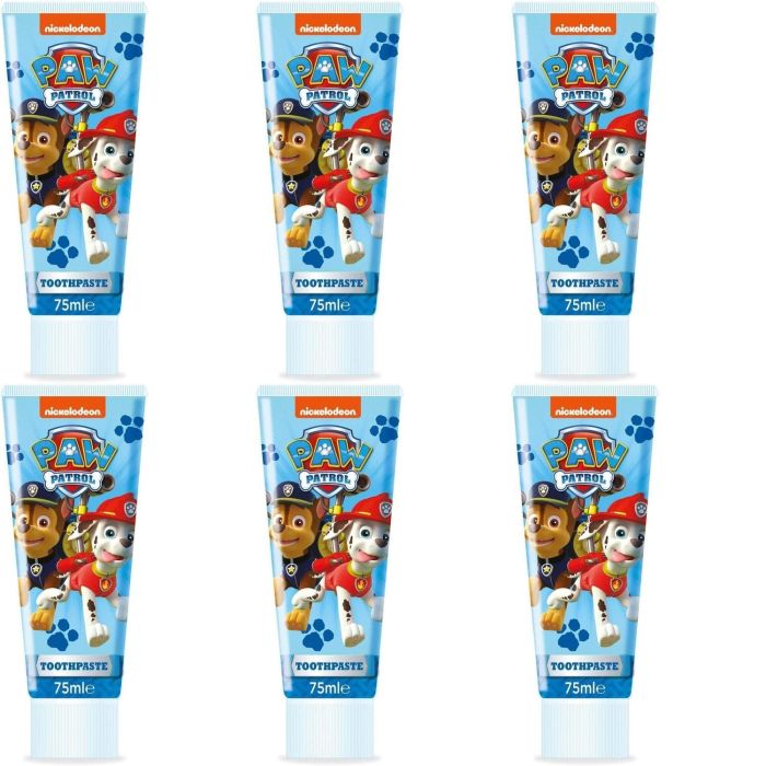 Nickelodeon Paw Patrol Toothpaste 3 Years 75ml - Pack of 6